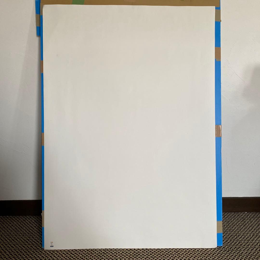 絹谷幸二当時物 長野オリンピック公式ポスター のみ103×72㎝B1銀嶺の