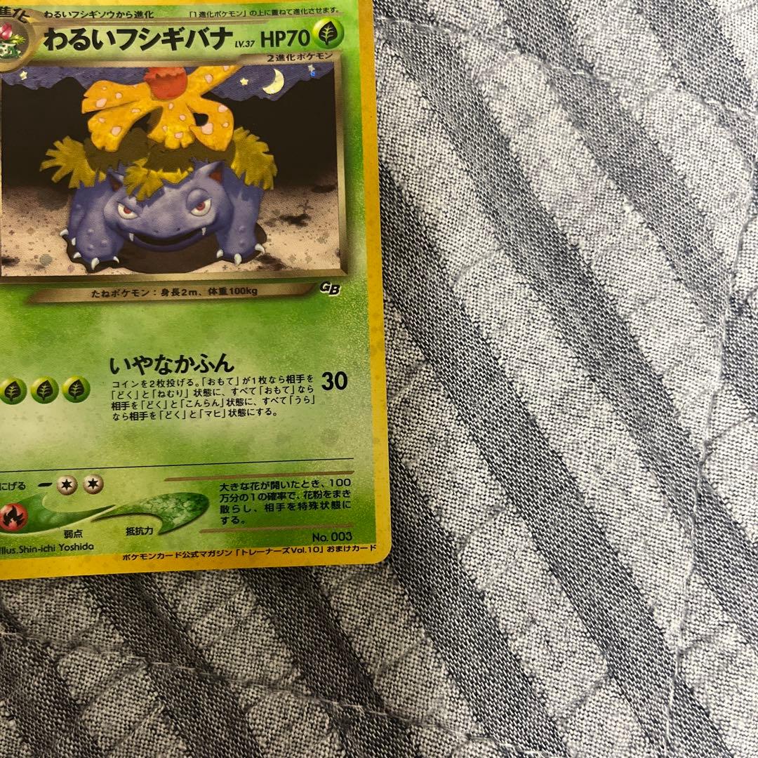 わるいフシギバナ わるいフシギソウ 旧裏 002 003 良品〜準美品 旧裏