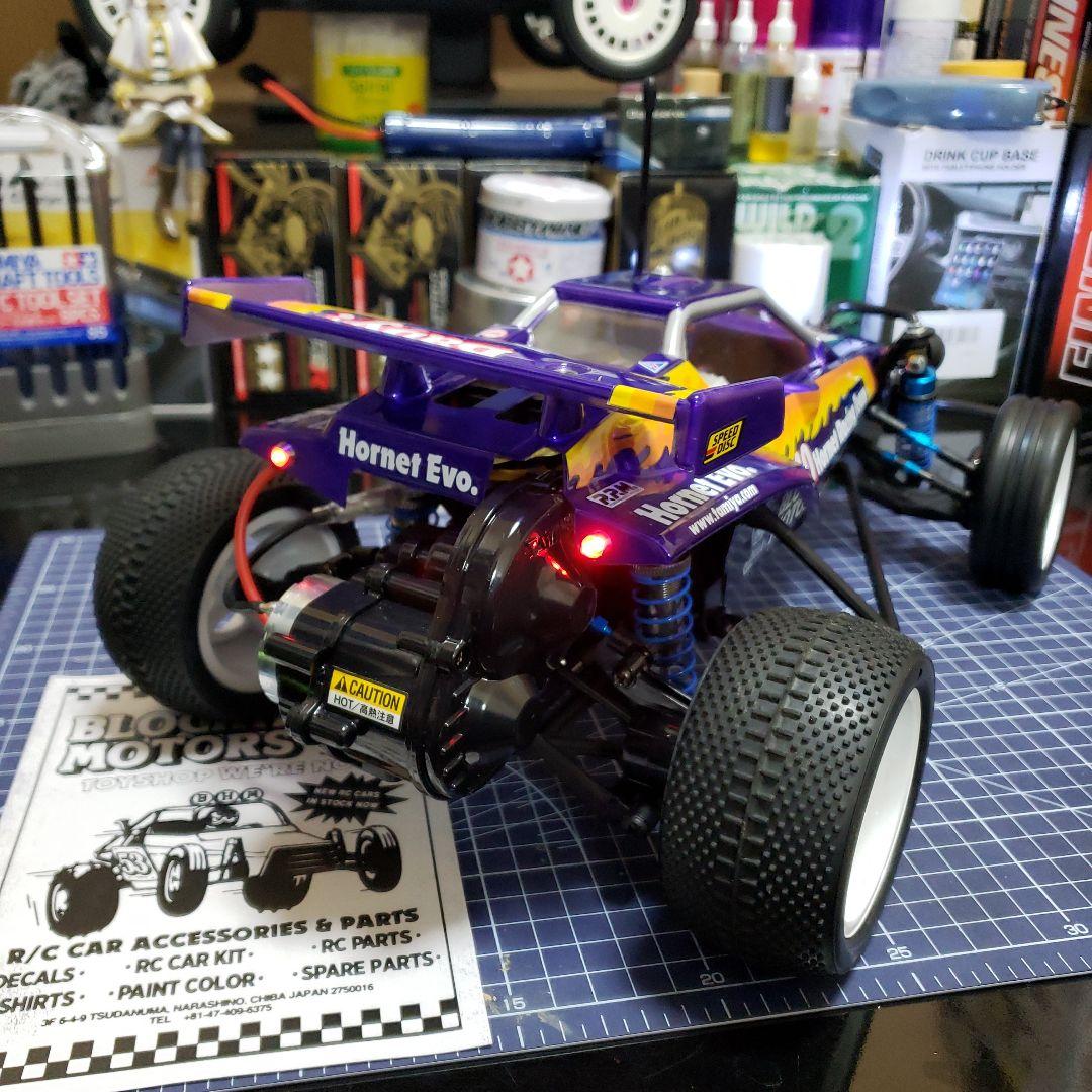 ホーネットEVO ②タミヤ カスタム LED 送受信機無しセット - メルカリ