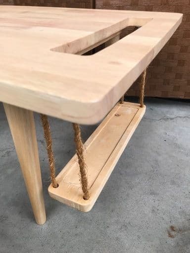 木製ローテーブル MADE IN MALAYSIA