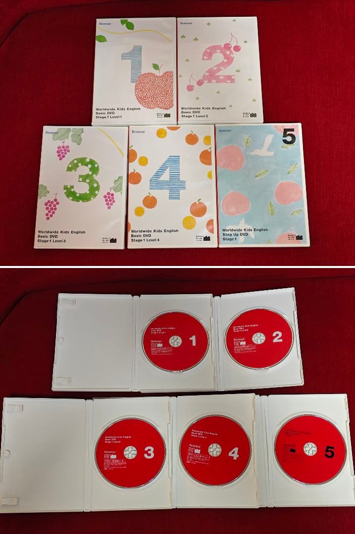 ワールドワイドキッズ 英語絵本とCD、DVDセット(STAGE1〜6) - メルカリ