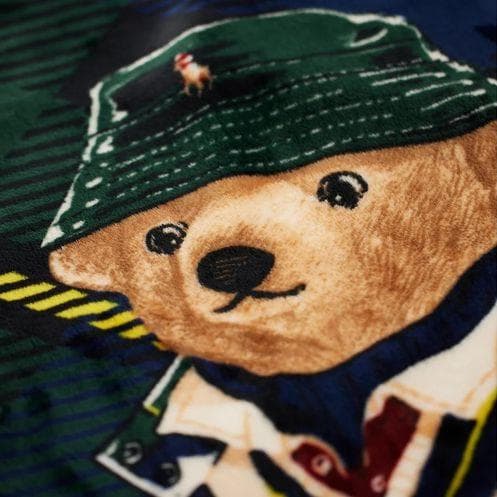 ポロ ラルフローレン ポロベア ブランケット チェック柄 マルチカラー