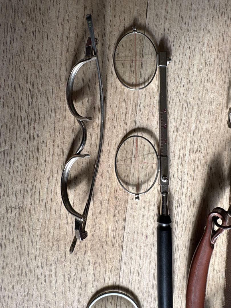 American Optical AO トライアルレンズセットケース付き中古