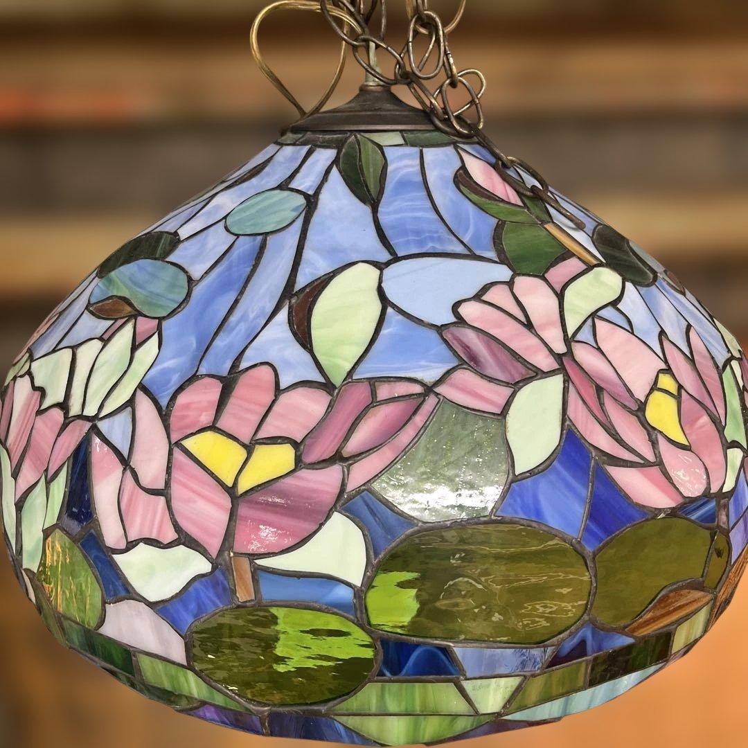 ティファニー調 ステンドグラス 照明 ペンダントライト