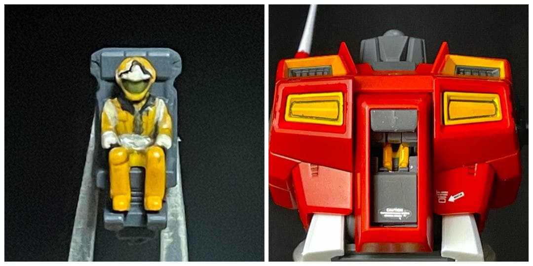 プレバン限定 MG ジムコマンド(宇宙戦仕様・ユーグ機)改修・全塗装