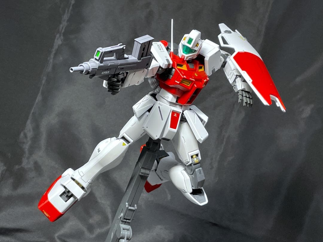 プレバン限定 MG ジムコマンド(宇宙戦仕様・ユーグ機)改修・全塗装