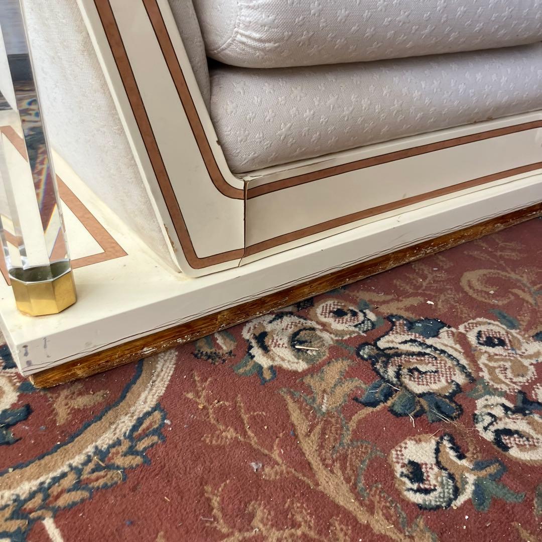 creations Curci Paris ロココ様式 木製 1人掛けソファー