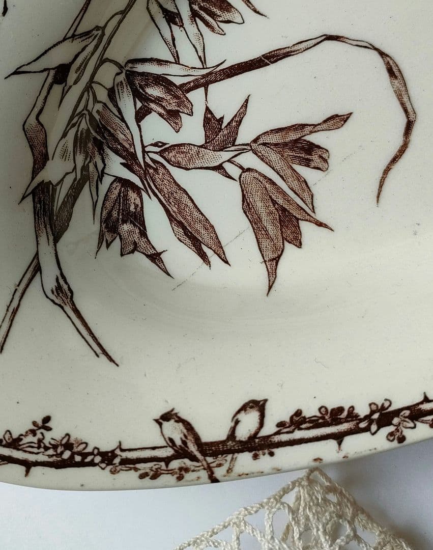 美品　Choisy le roi　薔薇　ravier 　フランスアンティーク