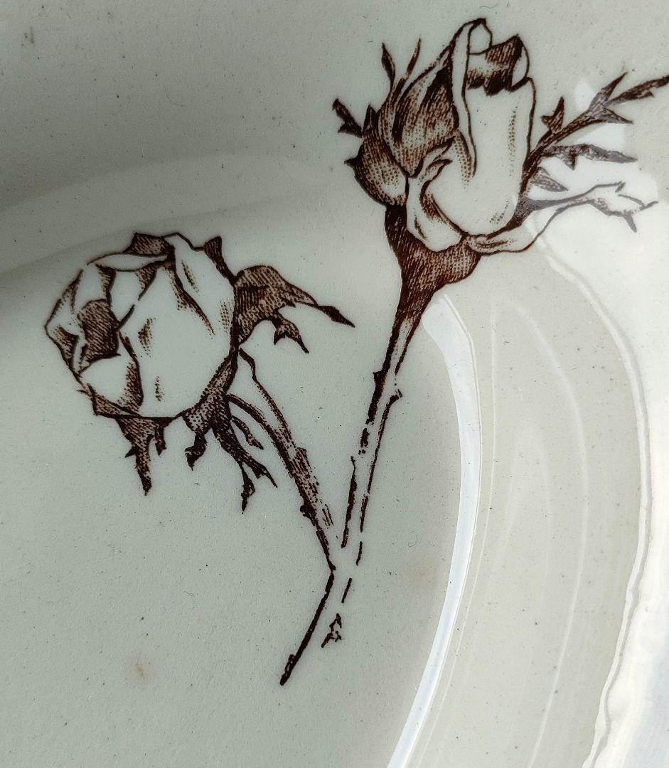 美品　Choisy le roi　薔薇　ravier 　フランスアンティーク