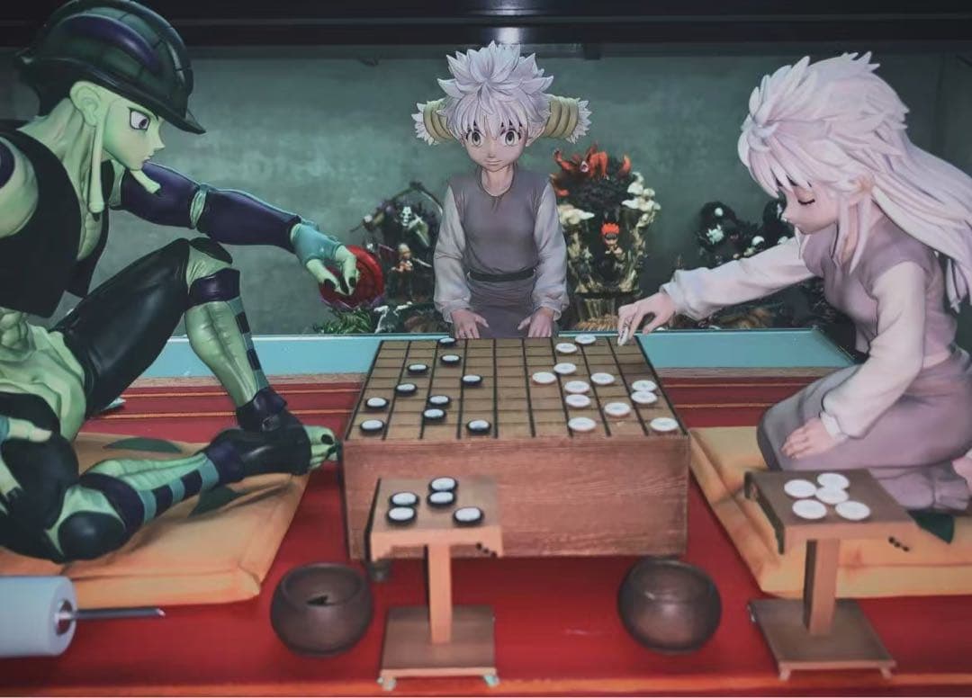 ハンター×ハンターHUNTERFAN STUDIOメルエム コムギ軍儀フィギュア