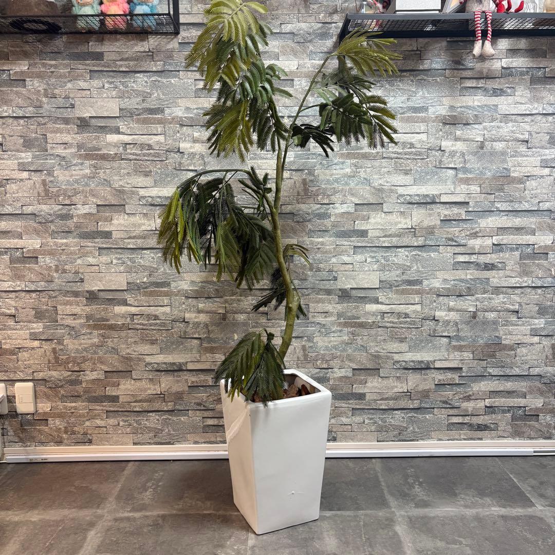 【定価4万】大型 フェイクグリーン 150cm 人工観葉植物 鉢付き 美品