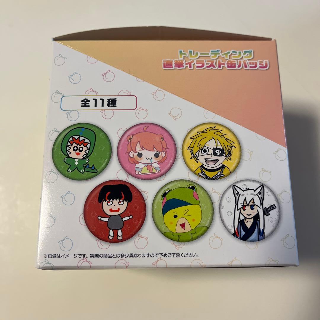 新品 カラフルピーチ 直筆イラスト缶バッジ 全11種 コンプリートセット