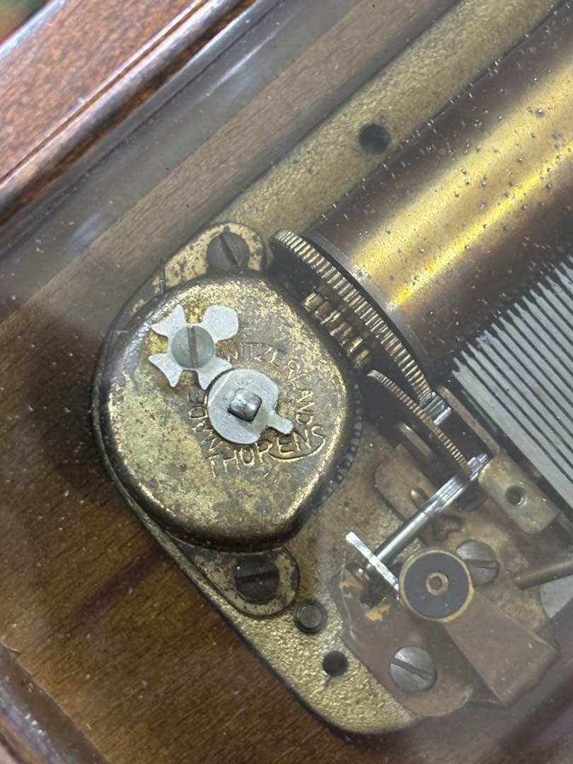 トーレンス スイス製オルゴール　50弁2曲　ビンテージ品