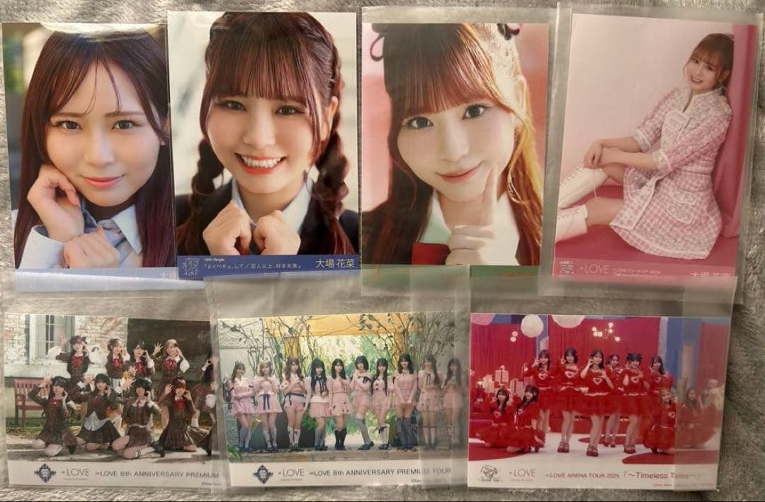 大場花菜】生写真まとめ売り＋ミニアクスタ/封入付き - メルカリ