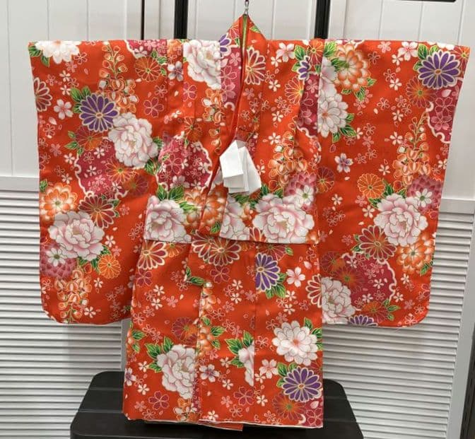 (6509)　♥ 七五三 三歳 女の子 ♥ 被布セット♥