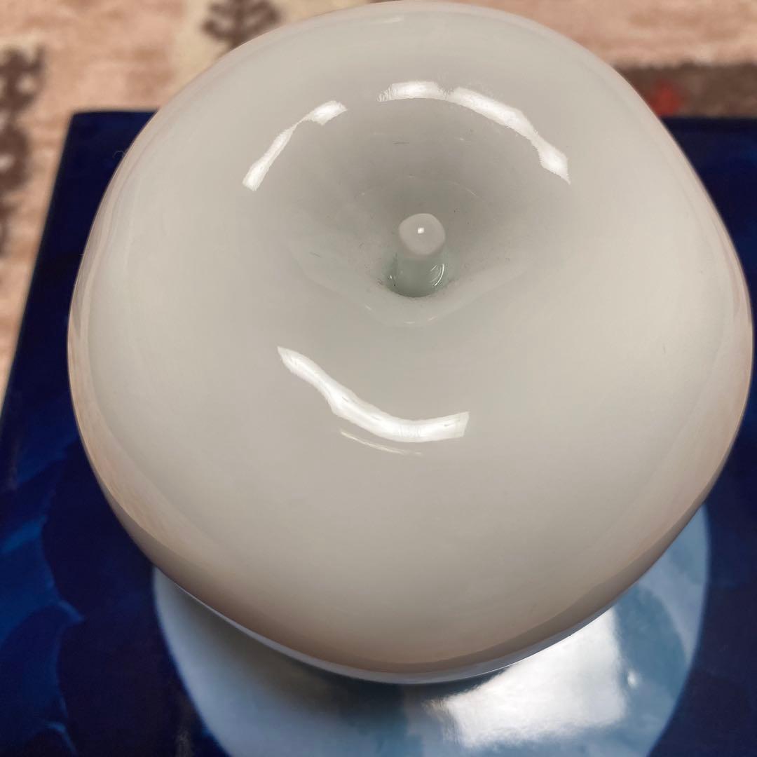 リンゴ型陶器オブジェ