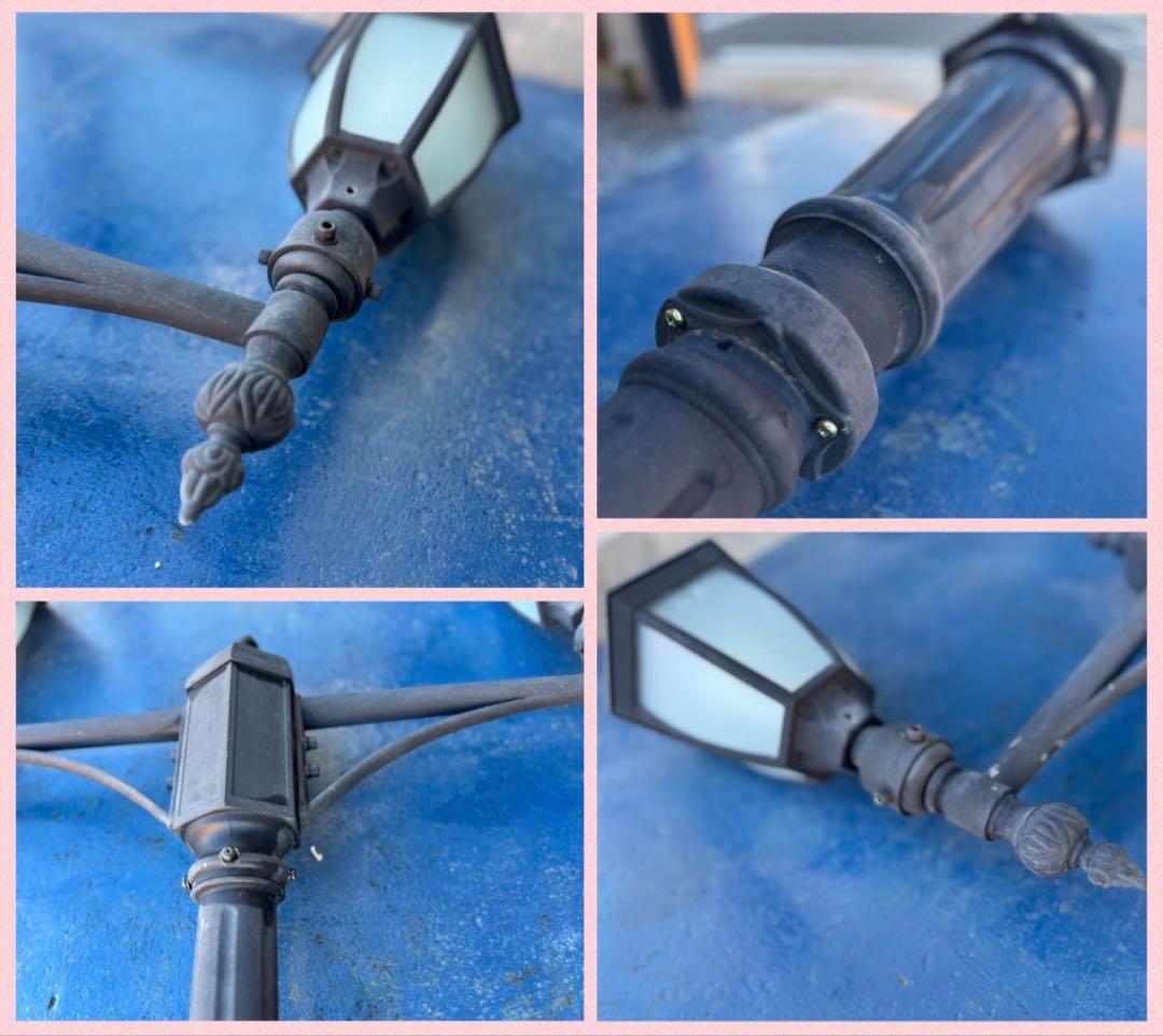 【埼玉県行田市引取り限定】中古品 ガーデンライト 屋外用ライト メーカー不明