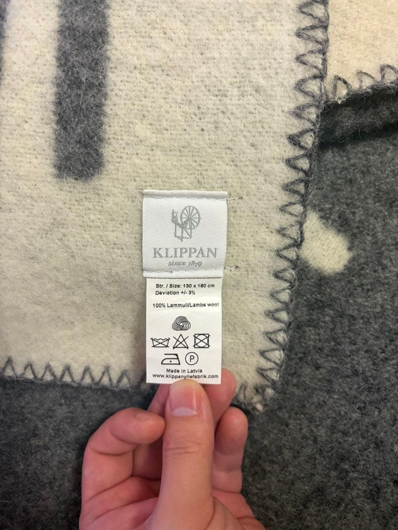 Klippan ブランケット 130×180cm