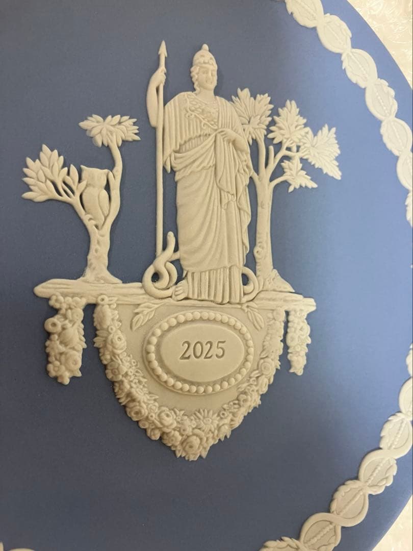  ウェッジウッド ジャスパー　イヤープレート　2025