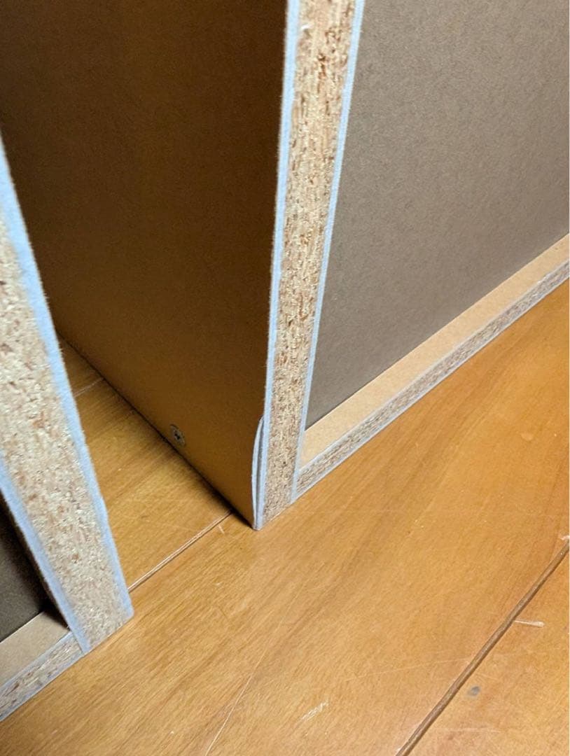 ■送料込■無印良品 MUJI パルプボードボックスフリーラック棚シェルフ廃盤家具