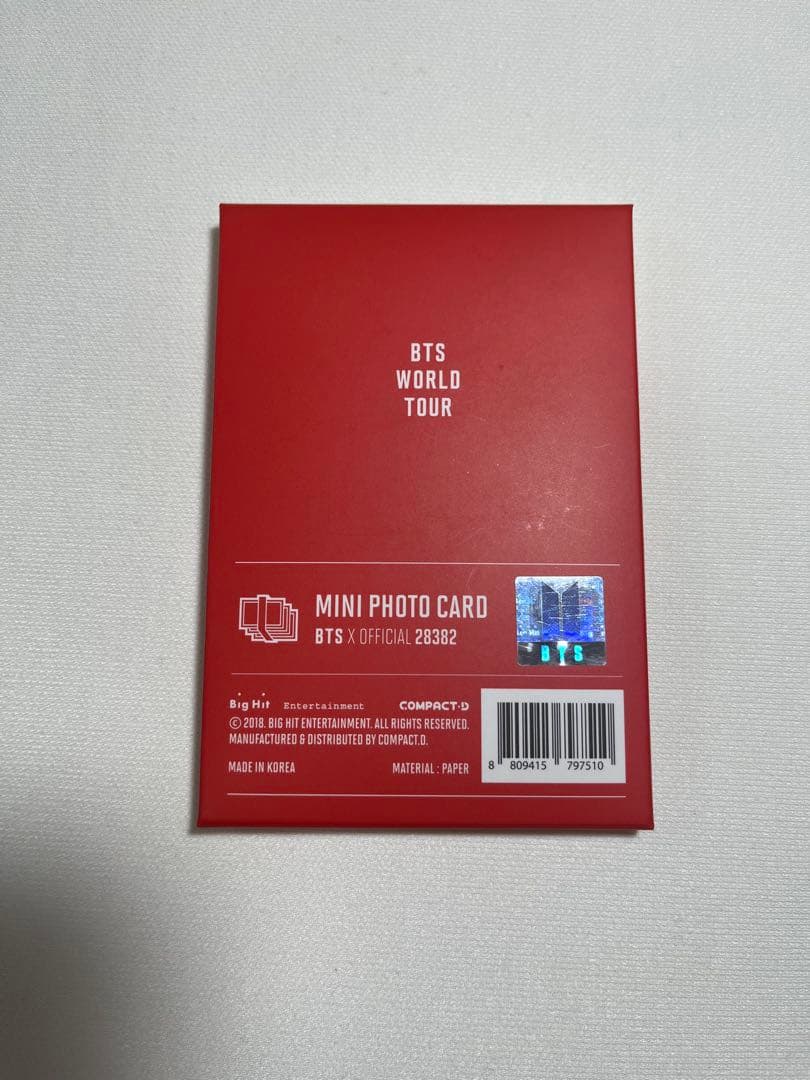 BTS LYS ミニフォト　コンプリート　ジョングク