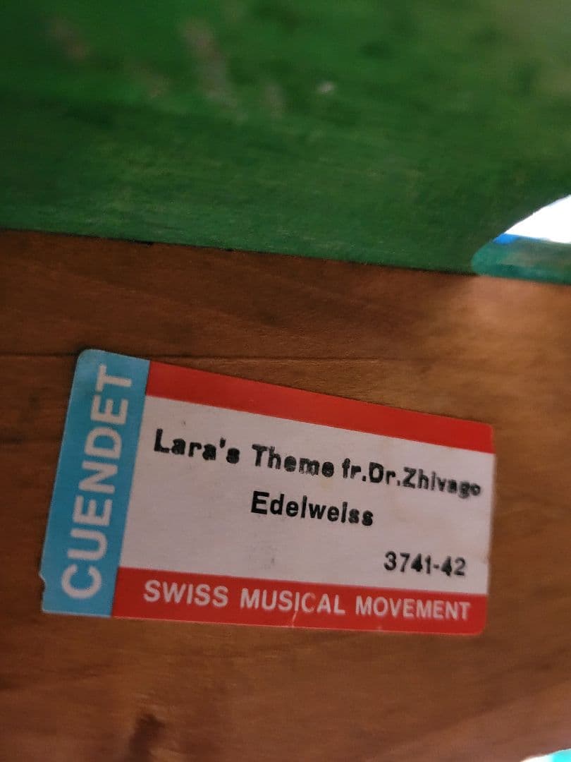 希少　ヴィンテージ　スイス製　重錘式　鳩時計