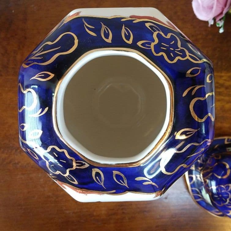 メイソンズ 創業200周年記念限定品 ロイヤルマンダレイ 蓋付八角ベース