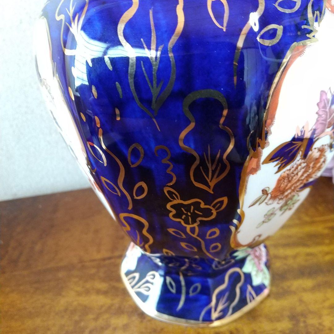 メイソンズ 創業200周年記念限定品 ロイヤルマンダレイ 蓋付八角ベース