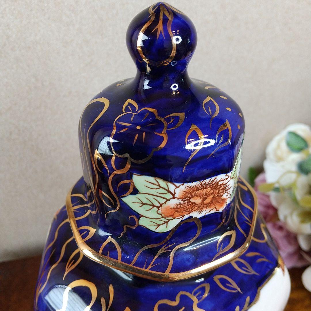 メイソンズ 創業200周年記念限定品 ロイヤルマンダレイ 蓋付八角ベース