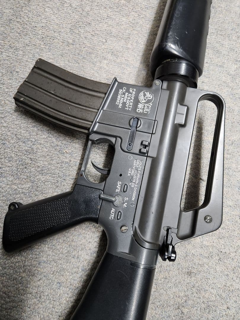 85m/s東京マルイ純正電動ガンXM177E2絶版品オーバーホール済＋300連