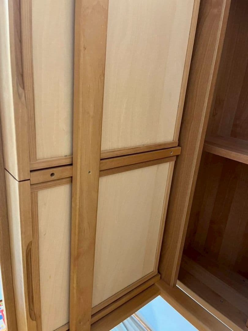 ナチュラルウッド デスク 引き出し付き（デスクのみ）