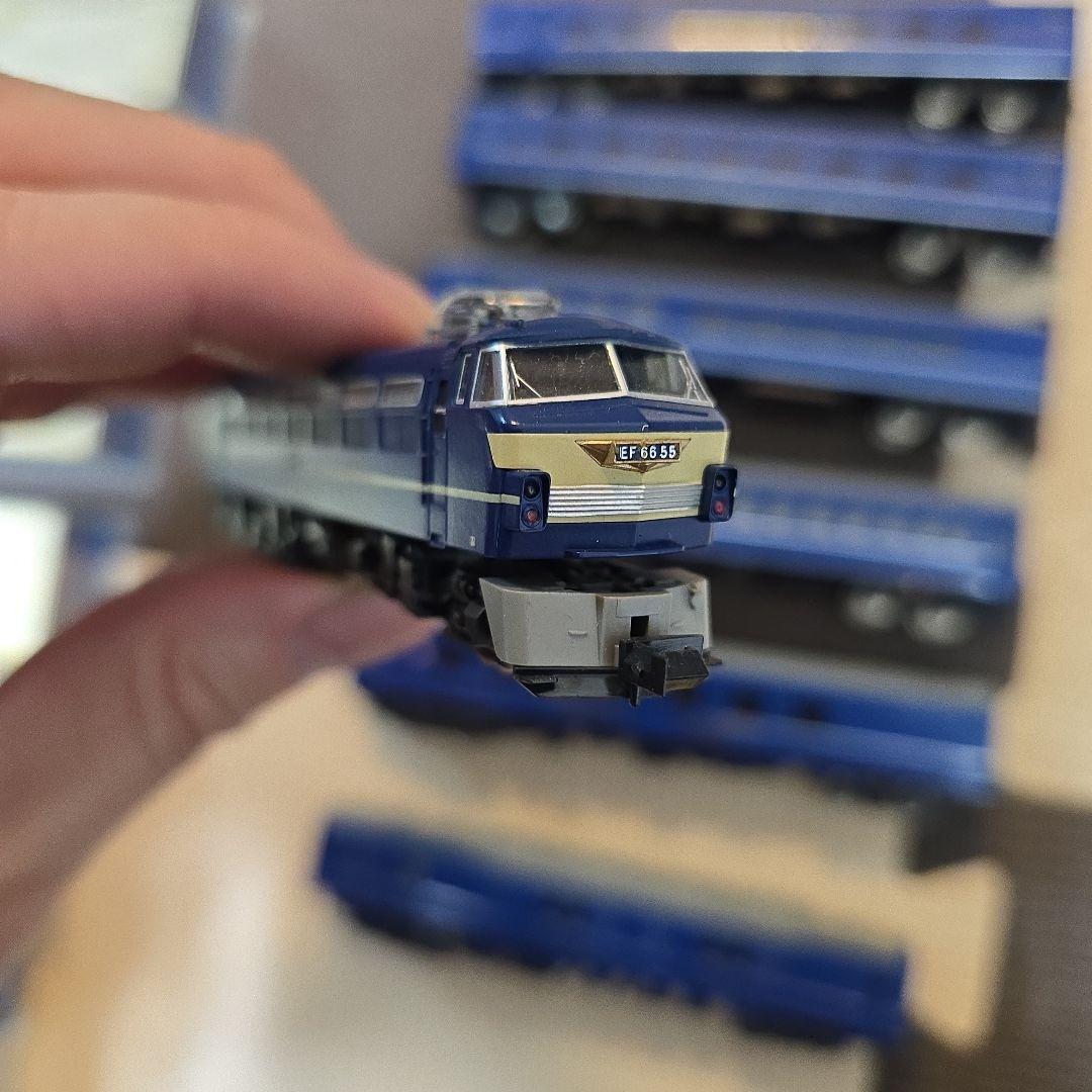 KATO Nゲージ EF66＋24系25形特急寝台客車 6両 ブルートレイン - メルカリ