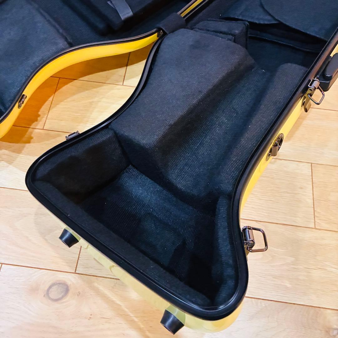 CCシャイニー トロンボーン ハードケース イエロー J.W.Eastman