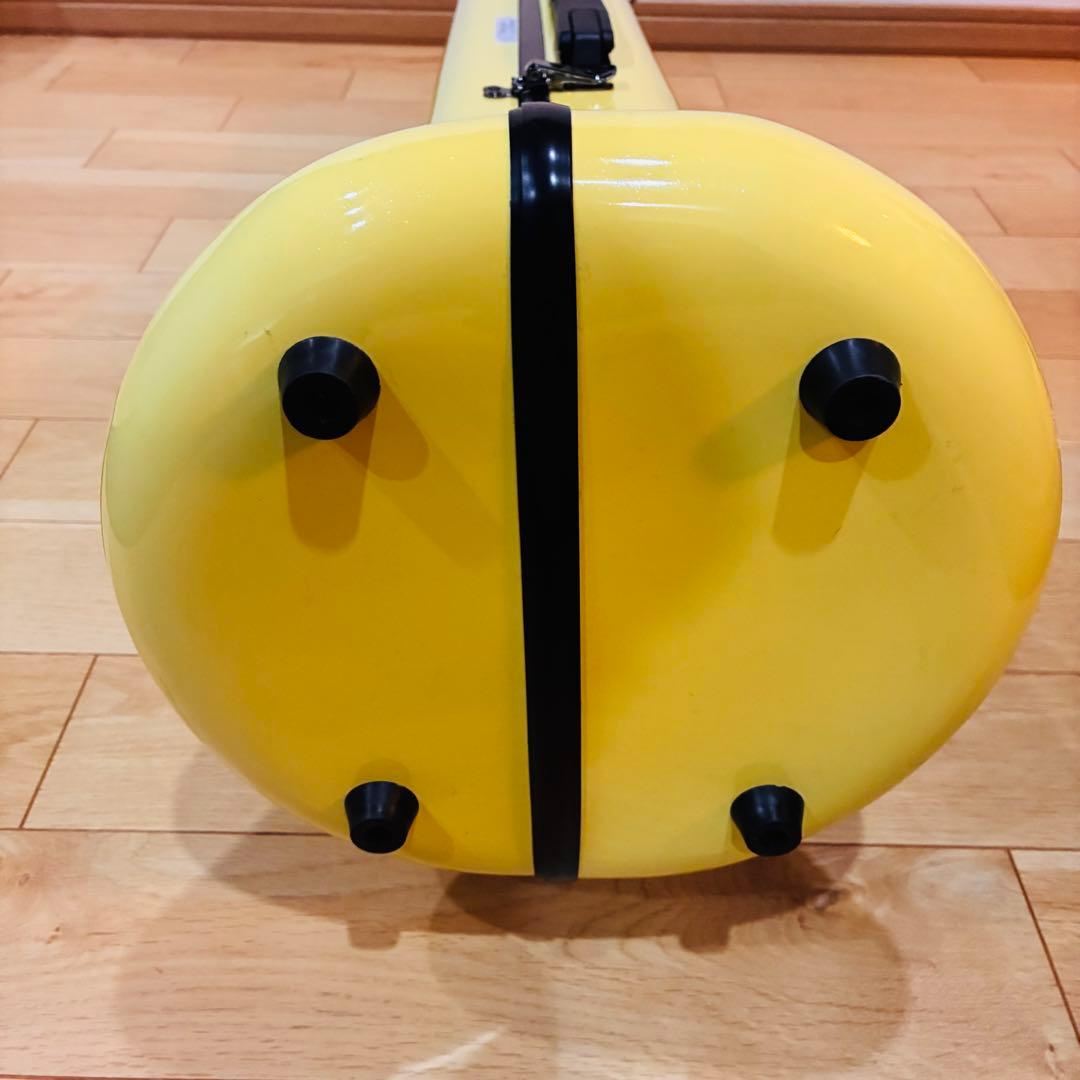 CCシャイニー トロンボーン ハードケース イエロー J.W.Eastman