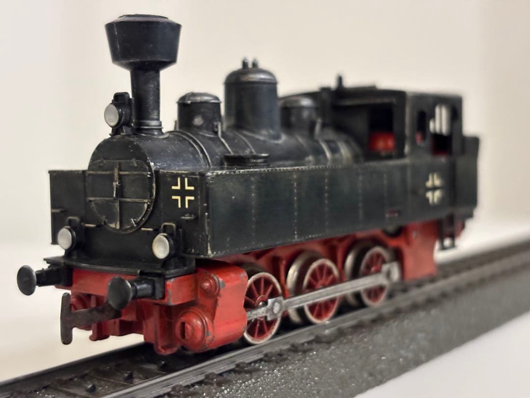 メルクリン märklin HO ドイツ軍仕様 蒸気機関車 ウェザリング 稼働品