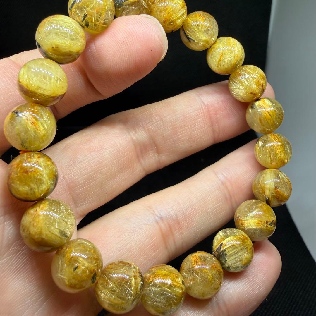 ◯093 ゴールド タイチン ルチル クォーツ ヘマタイト◯