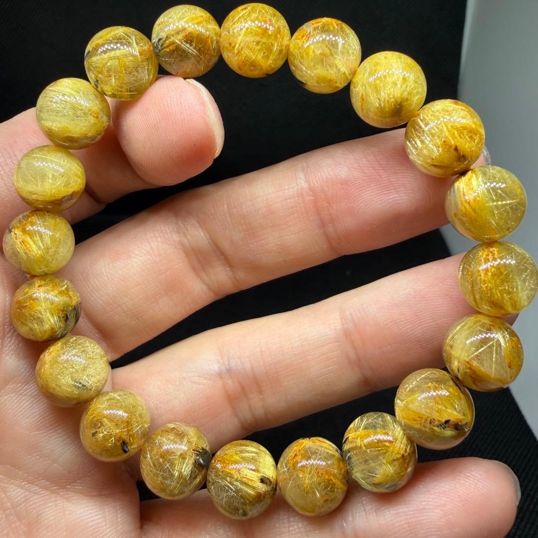 ◯093 ゴールド タイチン ルチル クォーツ ヘマタイト◯