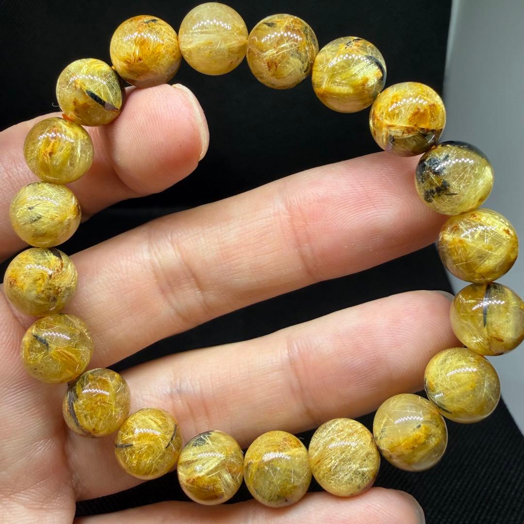 ◯093 ゴールド タイチン ルチル クォーツ ヘマタイト◯