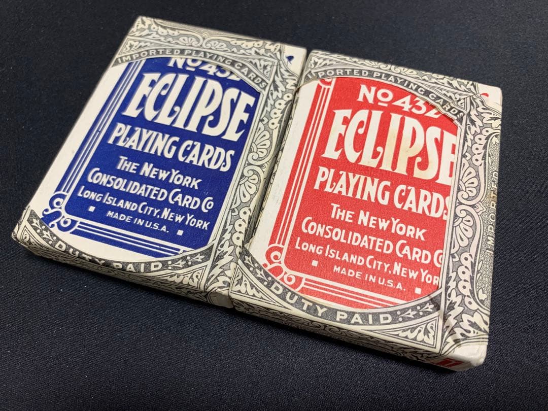 新品未開封 ECLIPSE 当時物 2個セット 超激レア ビンテージトランプ