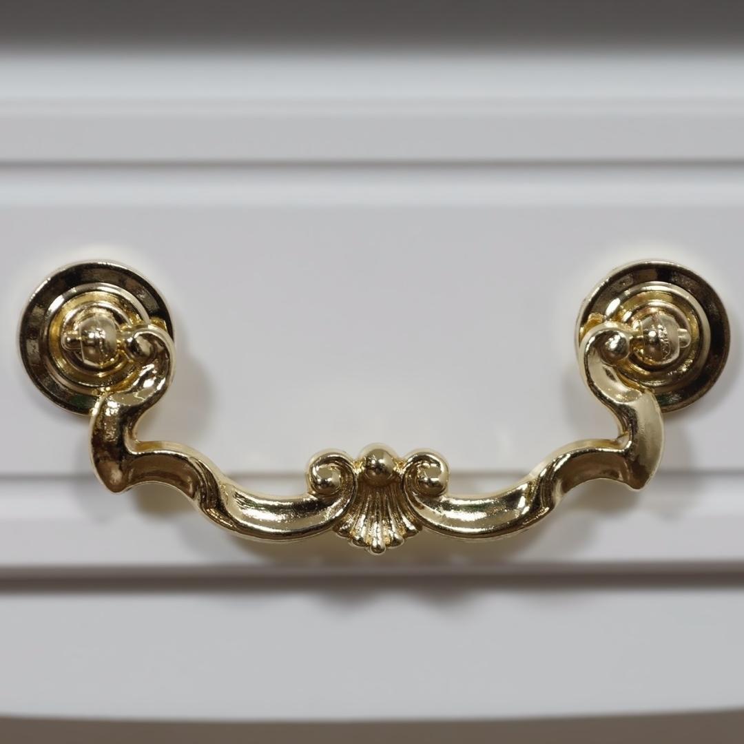 【新品】猫脚　アンティーク風デスク　姫系　フレンチ　ロマンティック　アウトレット