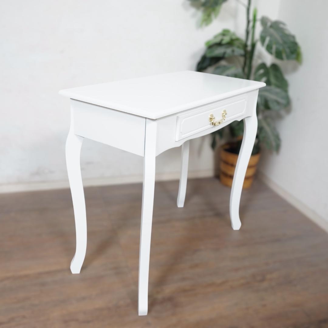 【新品】猫脚　アンティーク風デスク　姫系　フレンチ　ロマンティック　アウトレット