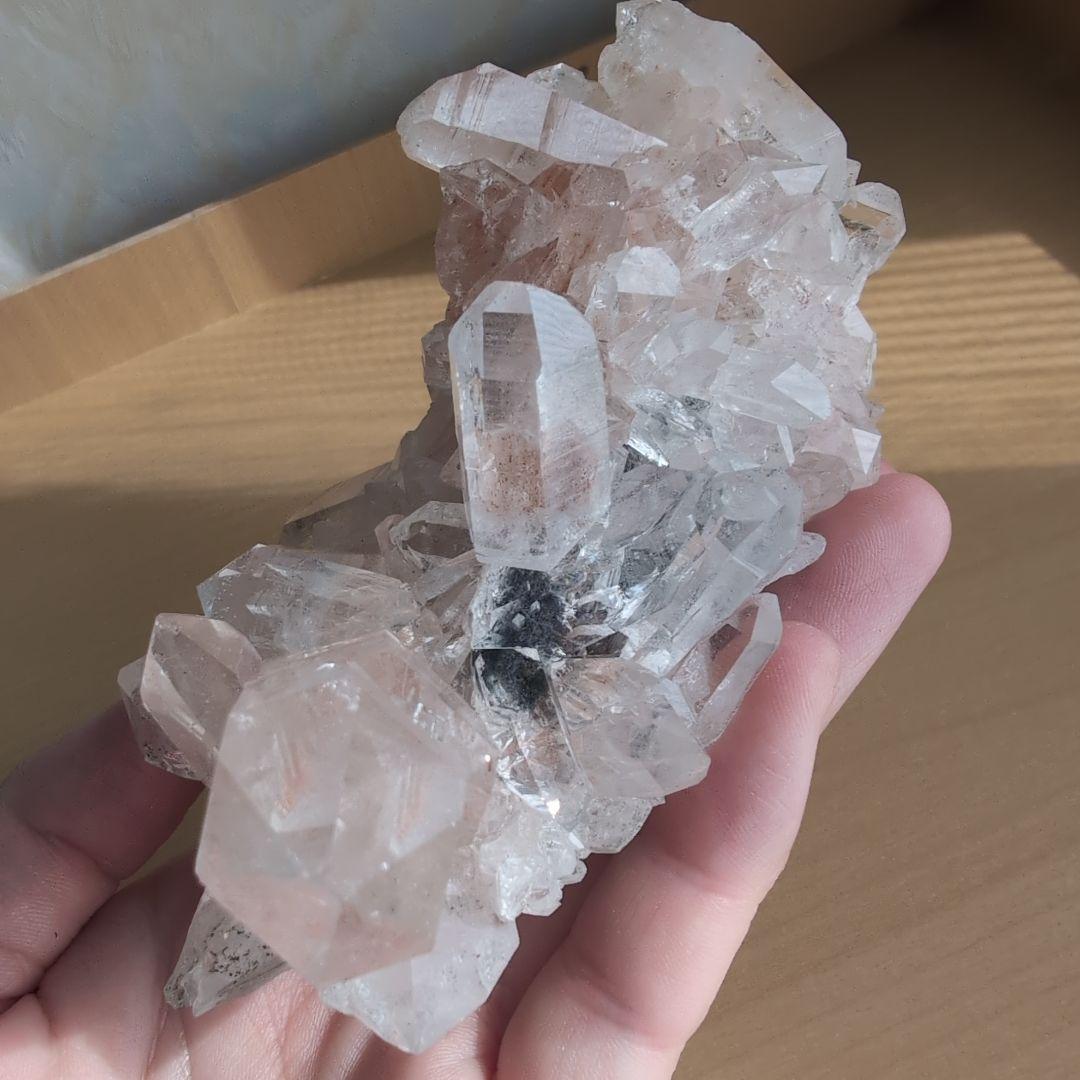 マニカラン産　水晶クラスター　C