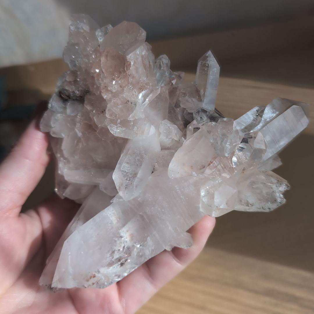 マニカラン産　水晶クラスター　C