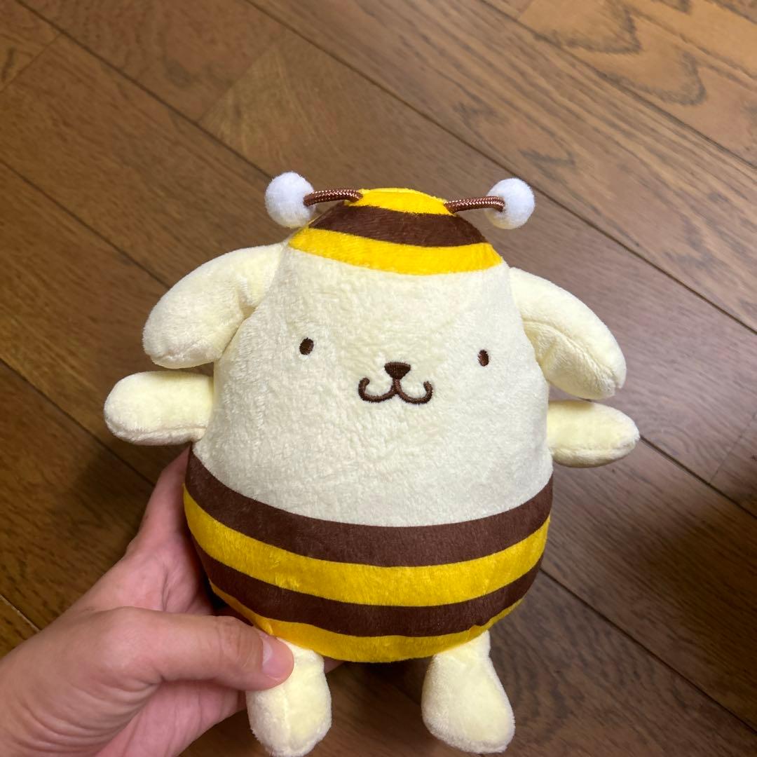 ポムポムプリン ハチ ぬいぐるみ - メルカリ