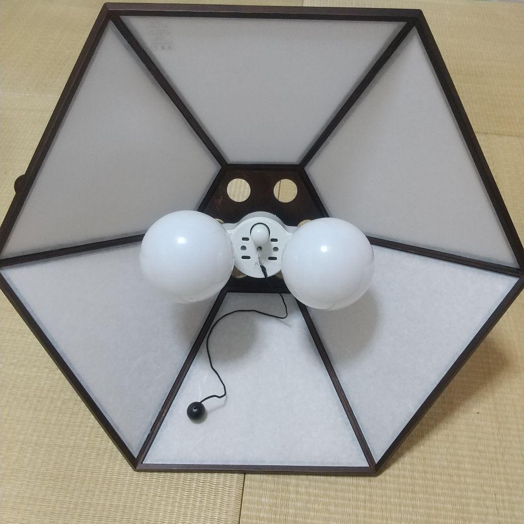 【新洋電気AP822-2】和風ペンダントライト②※訳ありほぼ未使用品