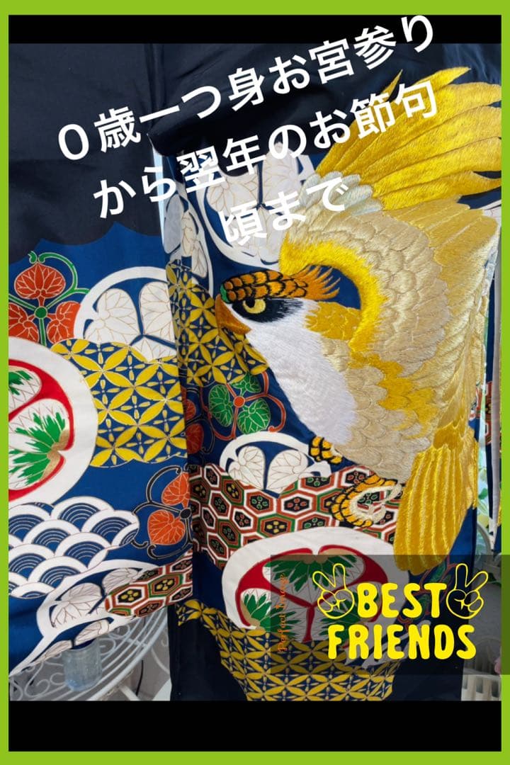 七五三髪飾り（鶴）