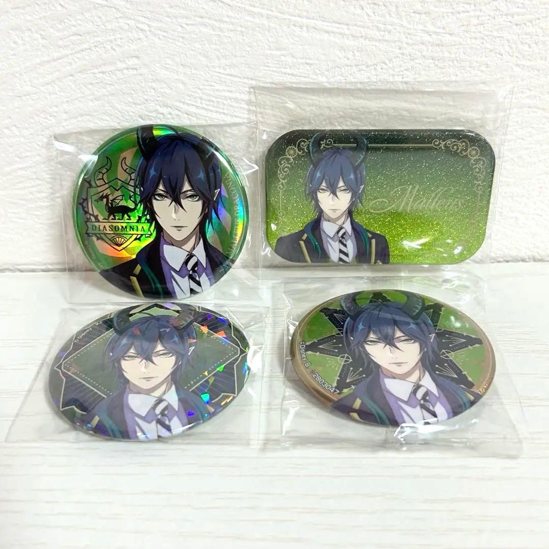 ツイステ アニメーション マレウス 缶バッジ 4点セット - メルカリ