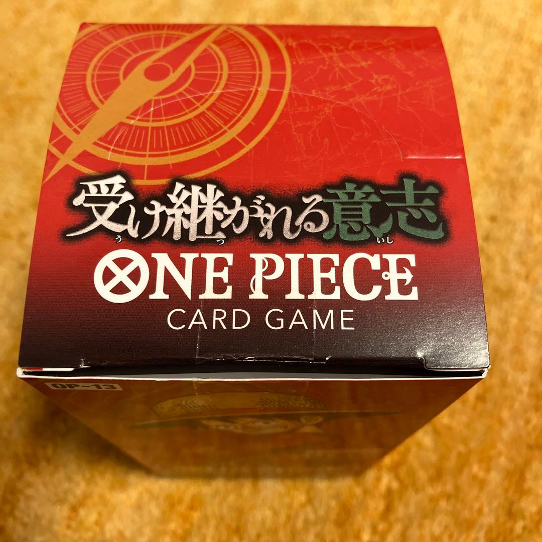 ワンピースカード 受け継がれる意志 OP-13 テープカット1BOX＋32パック