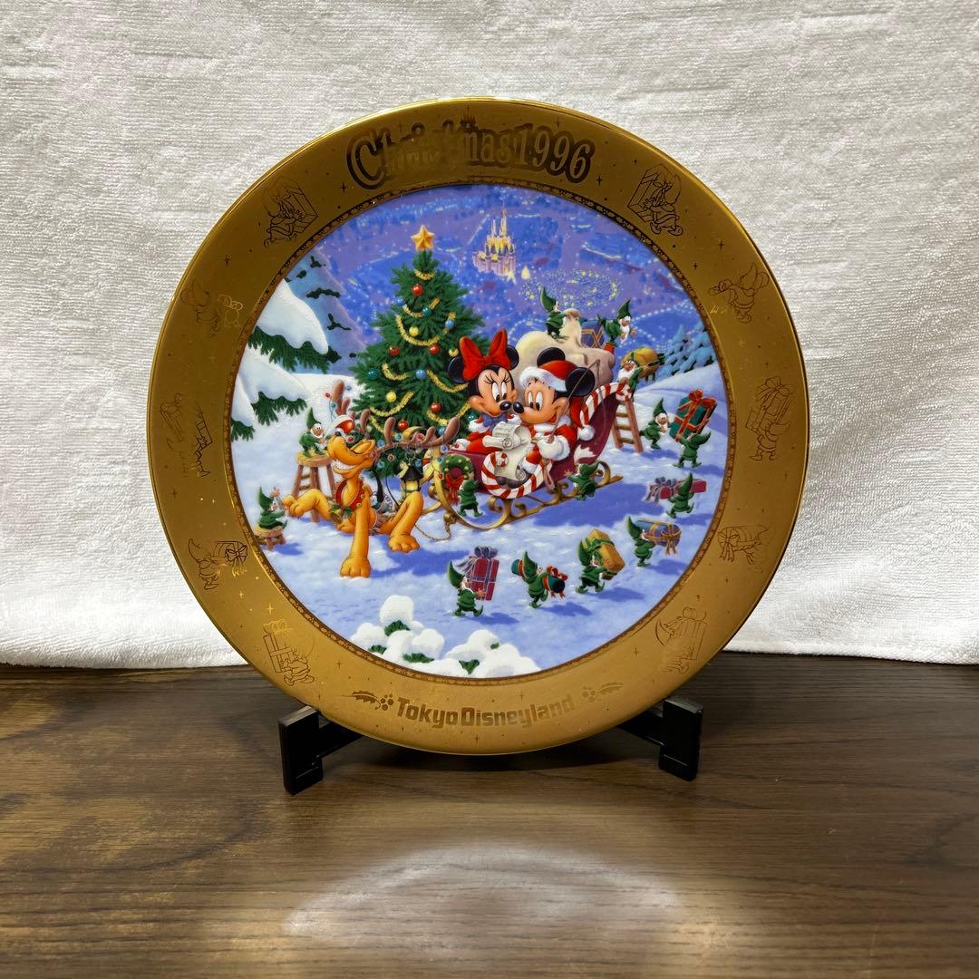 ディズニー クリスマスプレート 1996 - メルカリ