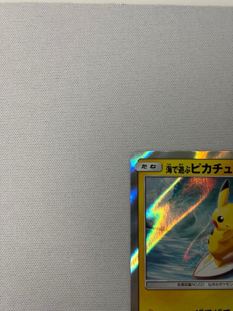 海で遊ぶピカチュウ　ポケモンセンター真夏のピカピカ大作戦キャンペーン　プロモ